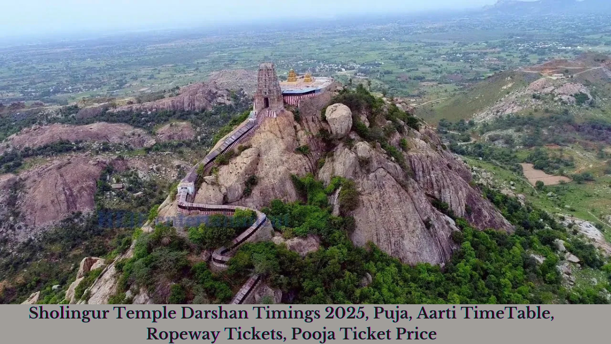 Sholingur Temple Rope Car Timings & Details